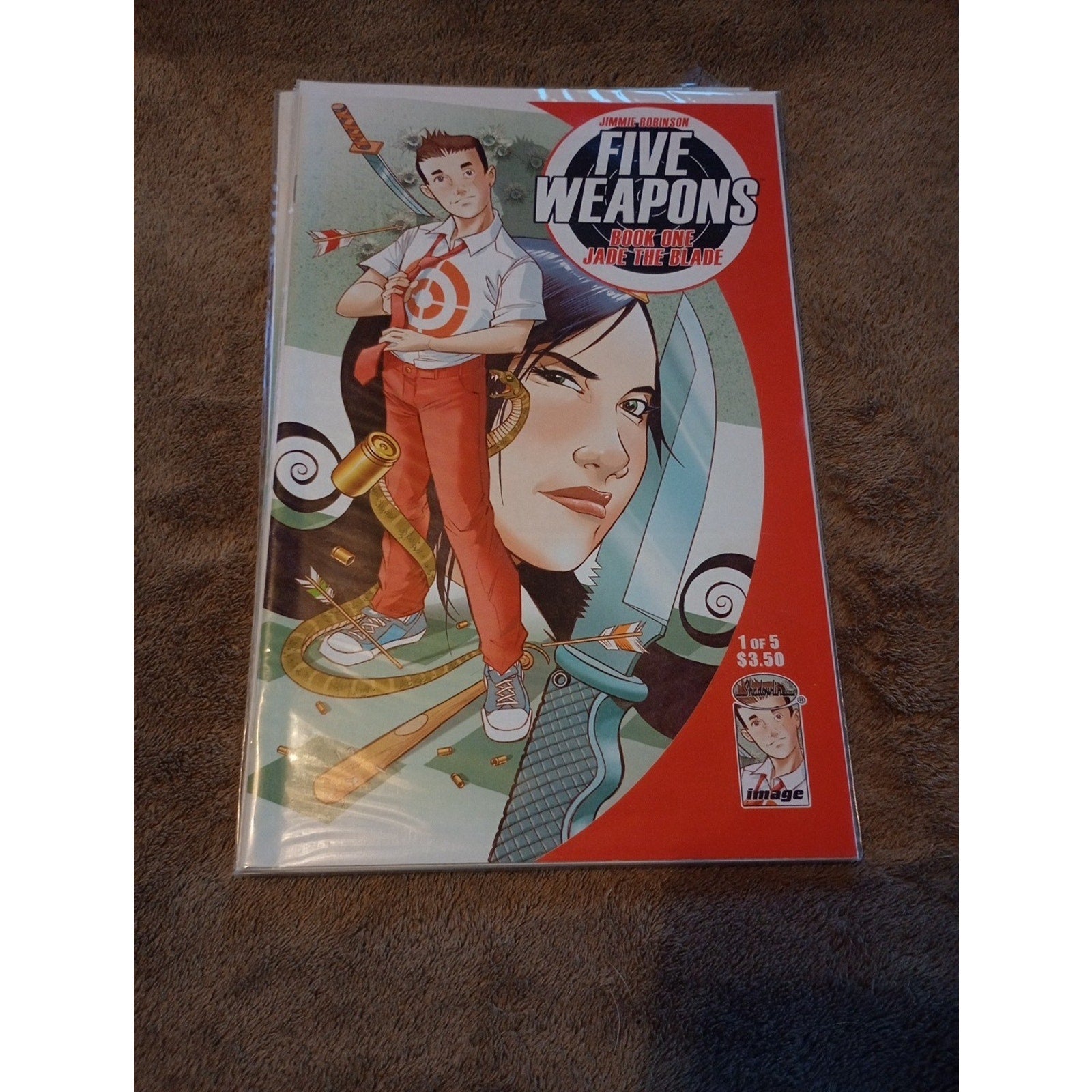 Five Weapons #1-5 (Image Comics March 2013) Lot Of 5 VF To NM