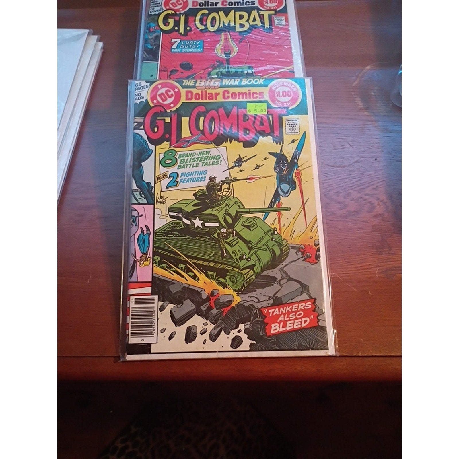 G.I. Combat Lot Of 15 #195-282 Haunted Tank 1976 DC Comics Low To Mid Grade