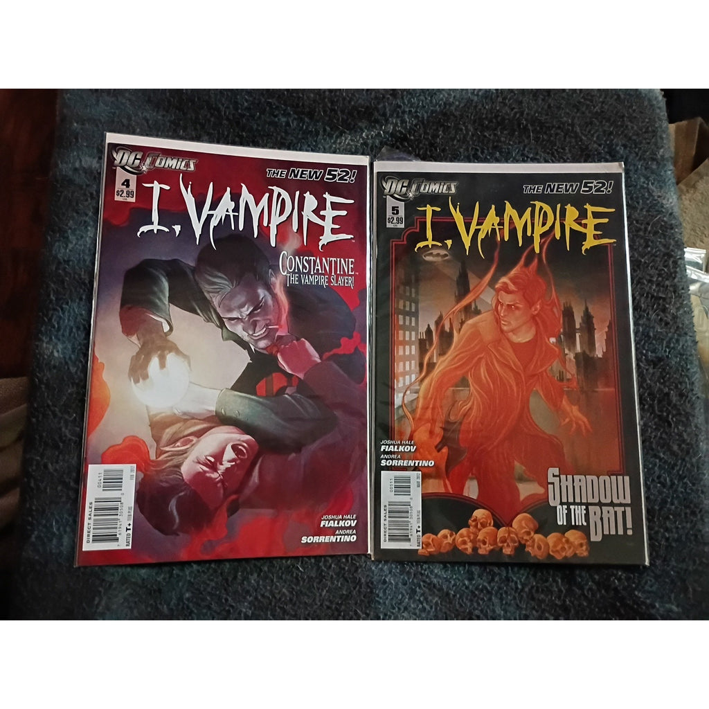 DC Comics I, Vampire Vol. 1 (2011) #0-19 Complete Series Lot Of 20 VF To NM