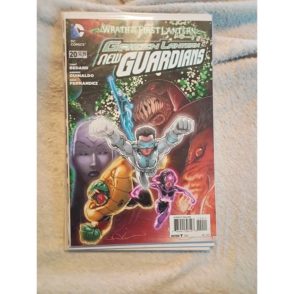 Green Lantern New Guardians New 52 DC Comics Lot of 9 Full Run 13-20+Ann1 VF/Nm