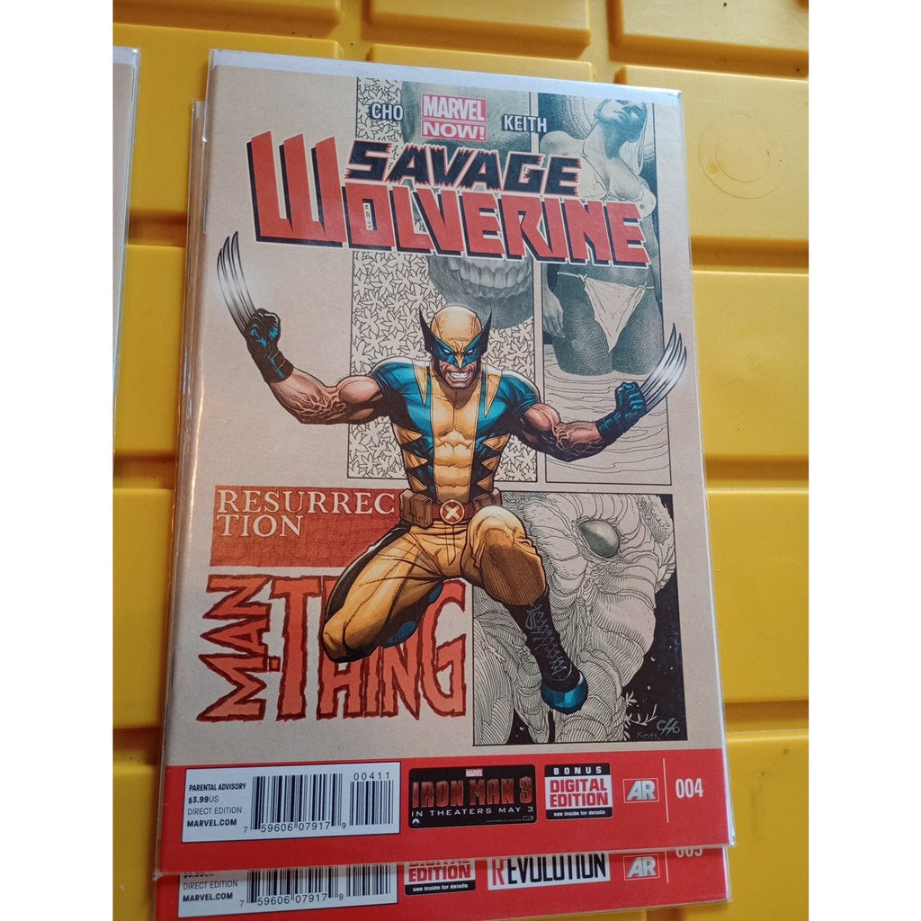 SAVAGE WOLVERINE #1-5 Full Run MARVEL COMICS 2013 VF To NM