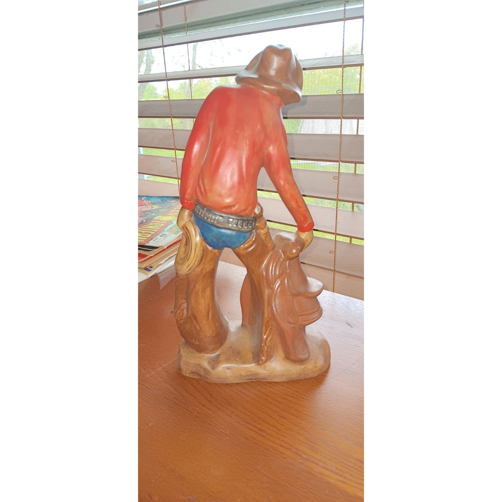 Vintage "Saddle Tramp" Old Cowboy Figurine