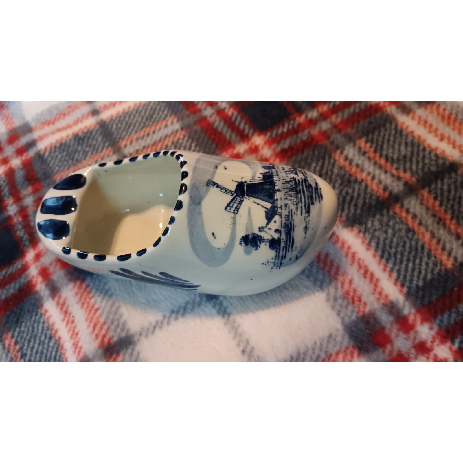 Vintage Delfts Blue Holland Handpainted Dutch Clog