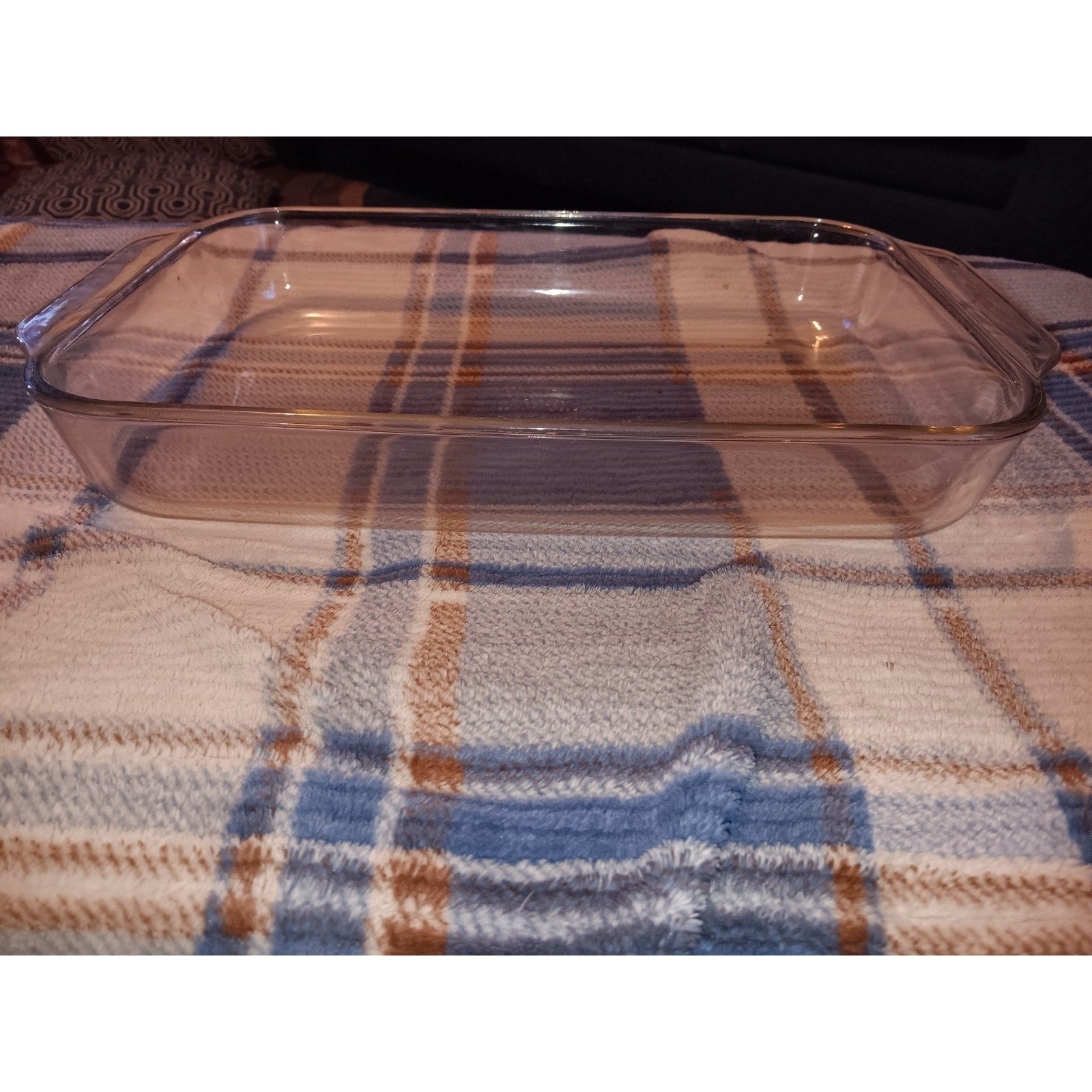 Vintage PYREX #233-R Clear Glass 13x9x2 3Qt 3L Casserole/Baking Dish Lasagna Pan