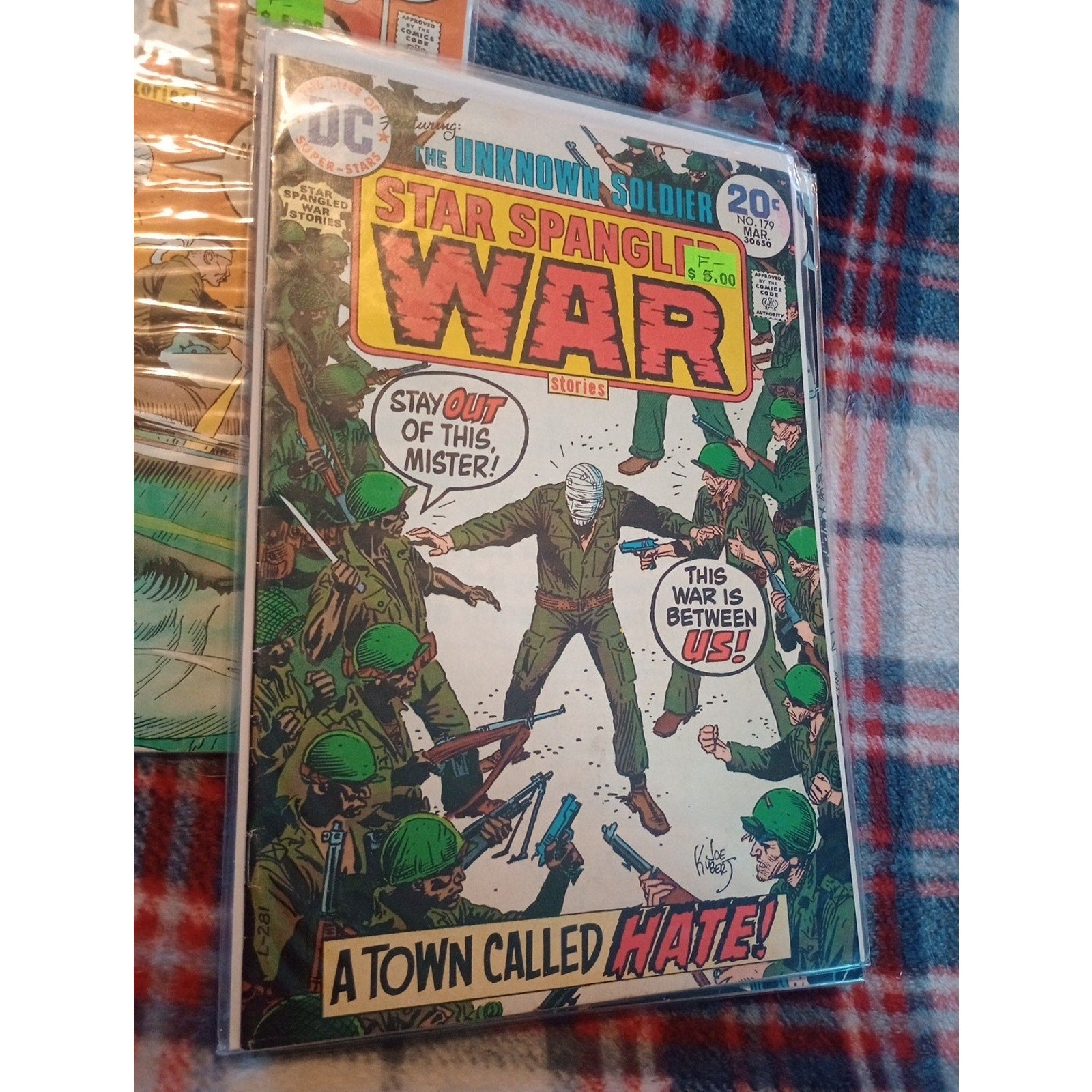 1973 DC Comics Star Spangled War Stories Unknown Soldier#176-181 VG/FN+ Run Of 6