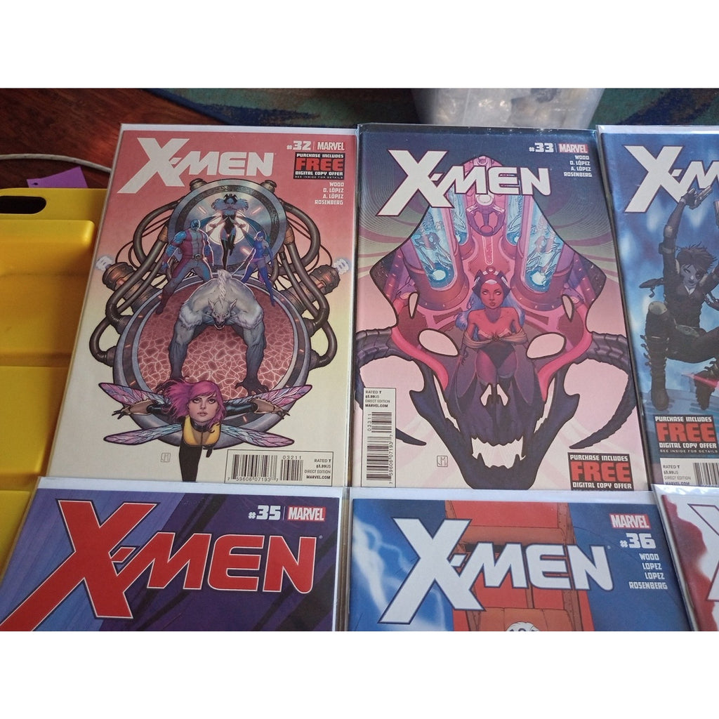 X-Men #20-41 Marvel Comic Book Lot Of 22 VF To NM