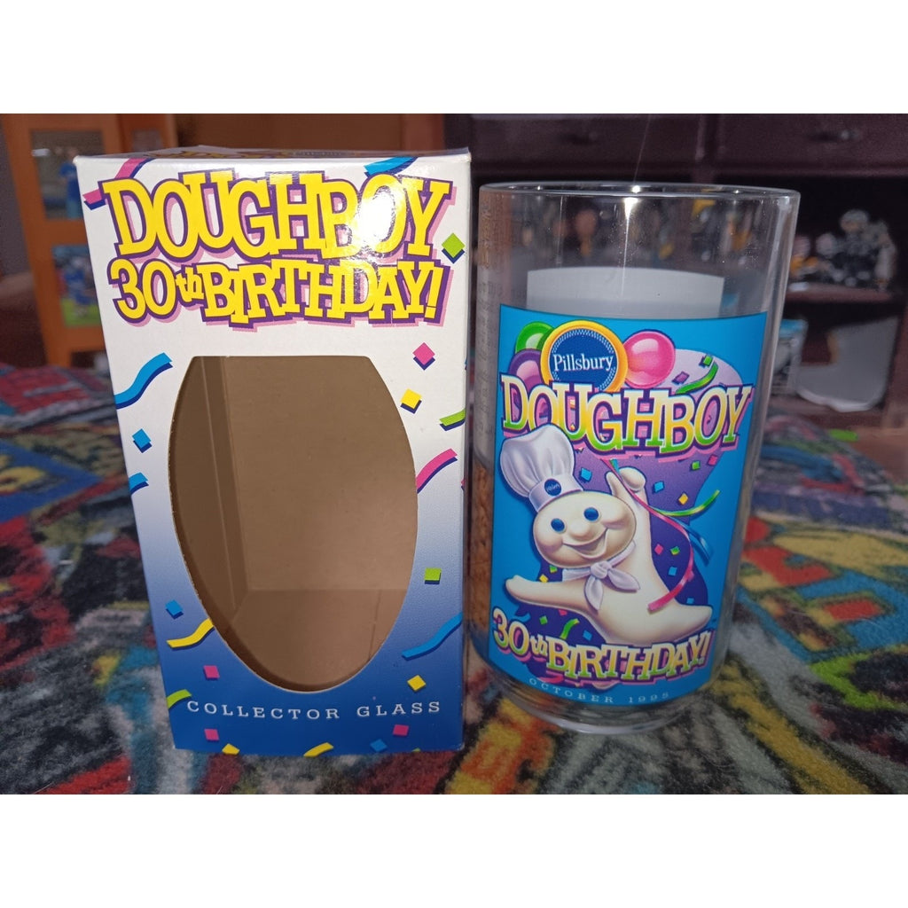 PILLSBURY Doughboy 1995 Collector Plastic TUMBLER 30th Anniversary/Birthday NIB