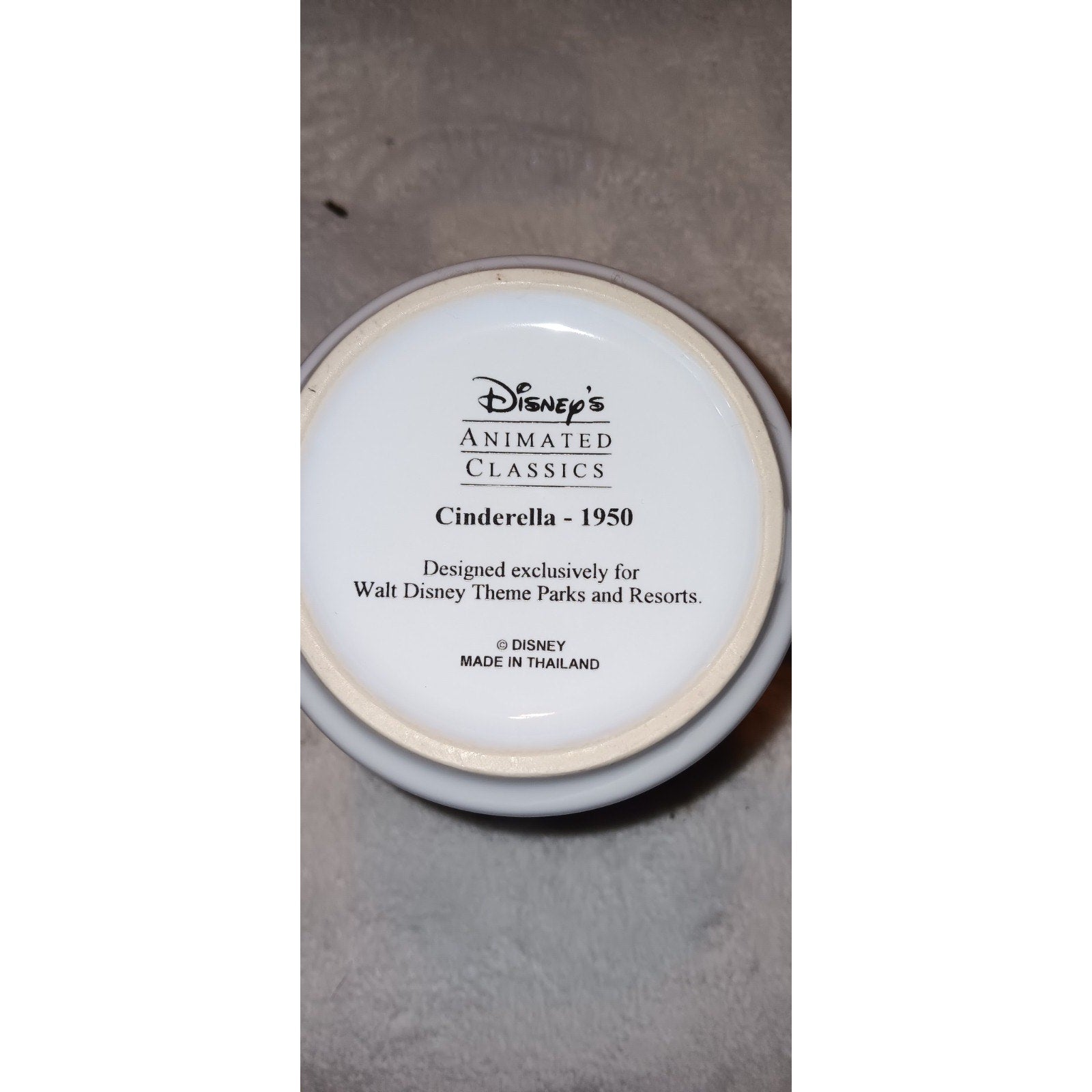 Disney's Animated Classics 1950 Cinderella Ceramic Coffee Mug