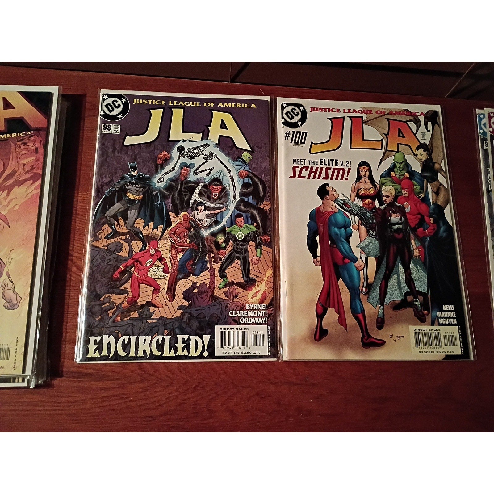 JLA #94-114: 11 issue lot DC COMICS 2004. VF To NM Superman Batman High Grade
