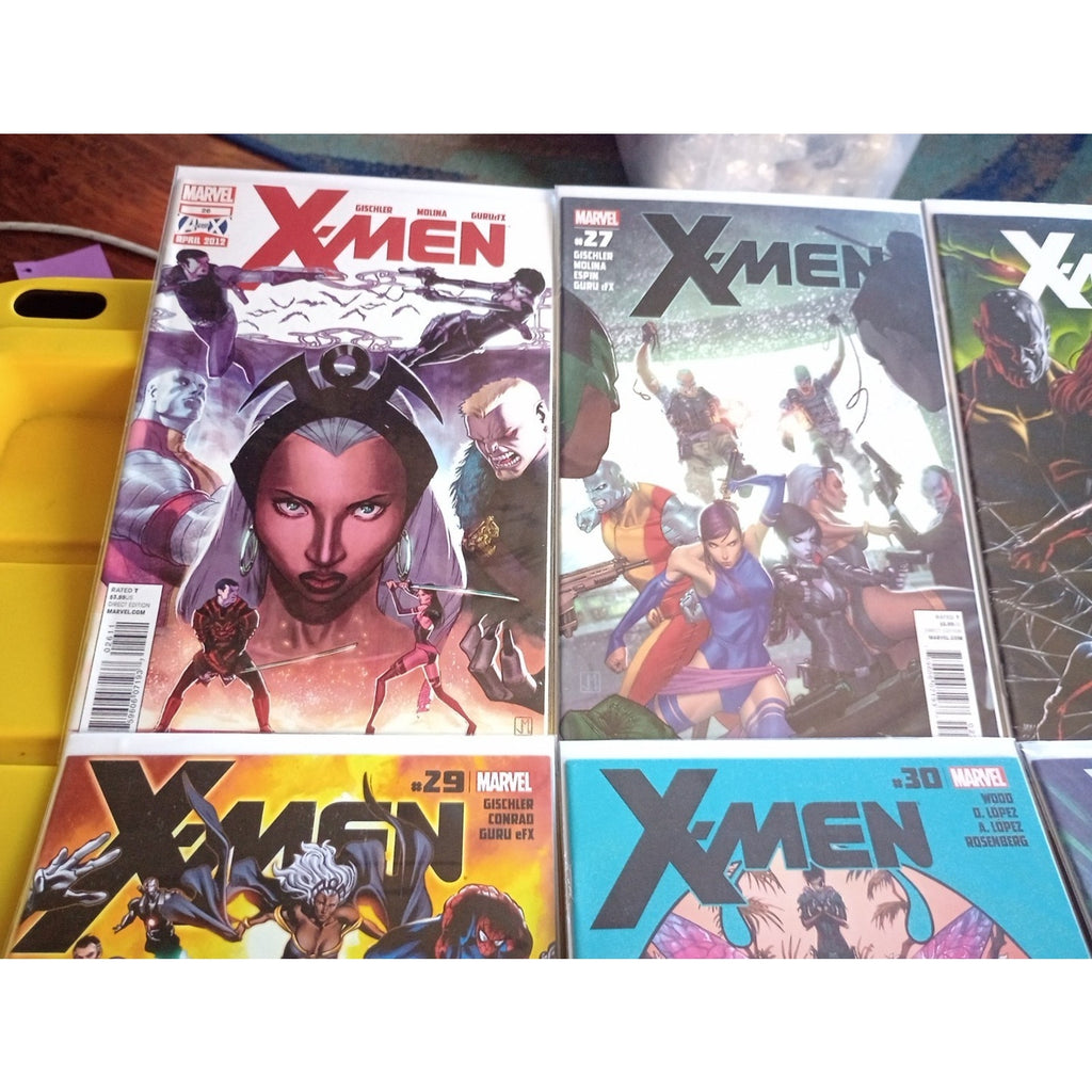 X-Men #20-41 Marvel Comic Book Lot Of 22 VF To NM