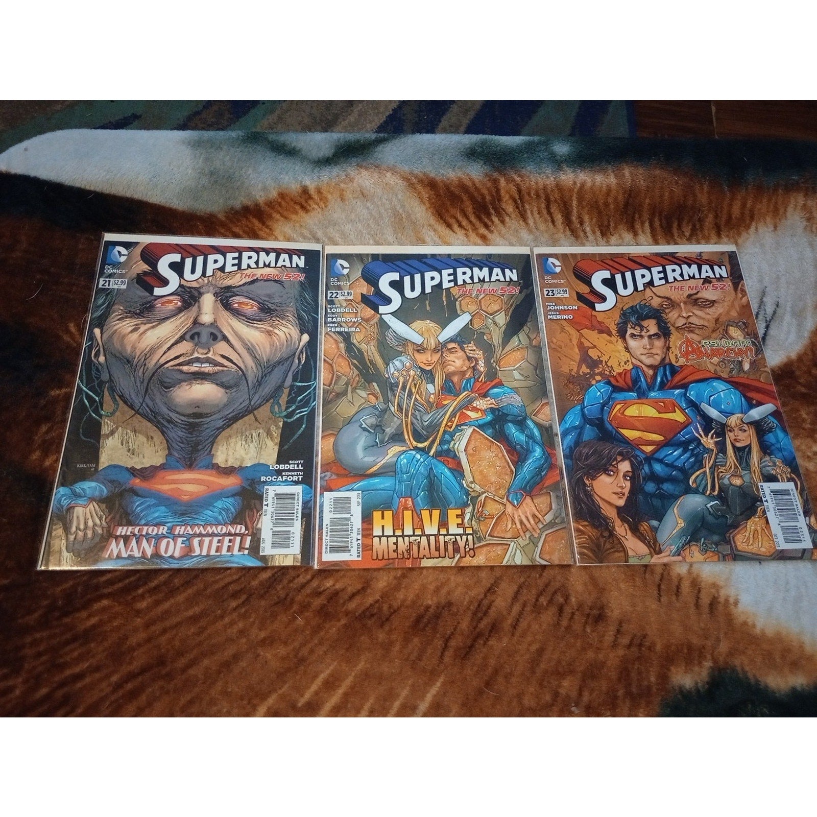 SUPERMAN New 52 #1-2, 18-23+23.1-23.4+Ann 2 DC Comics Lot Of 13 VF To NM