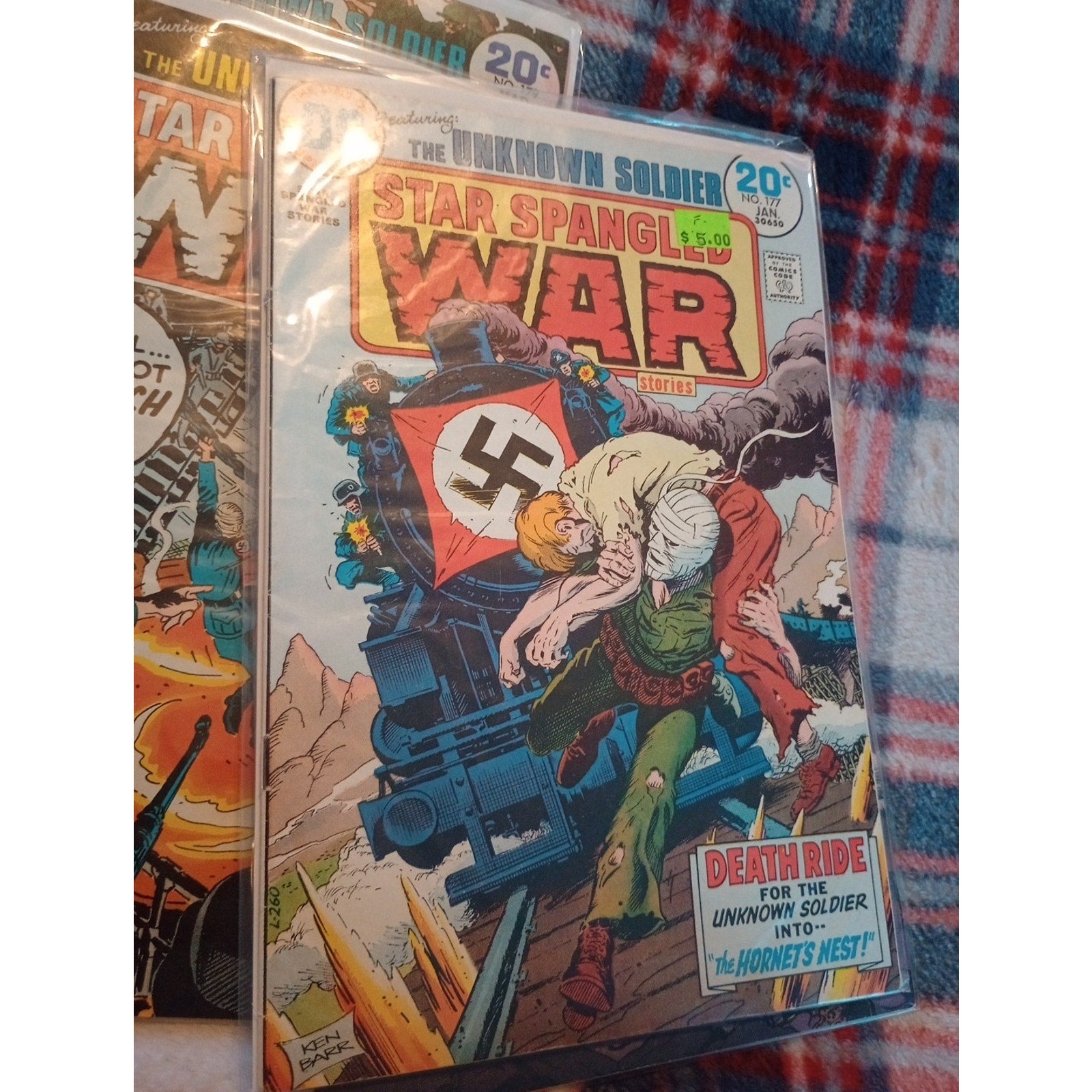 1973 DC Comics Star Spangled War Stories Unknown Soldier#176-181 VG/FN+ Run Of 6