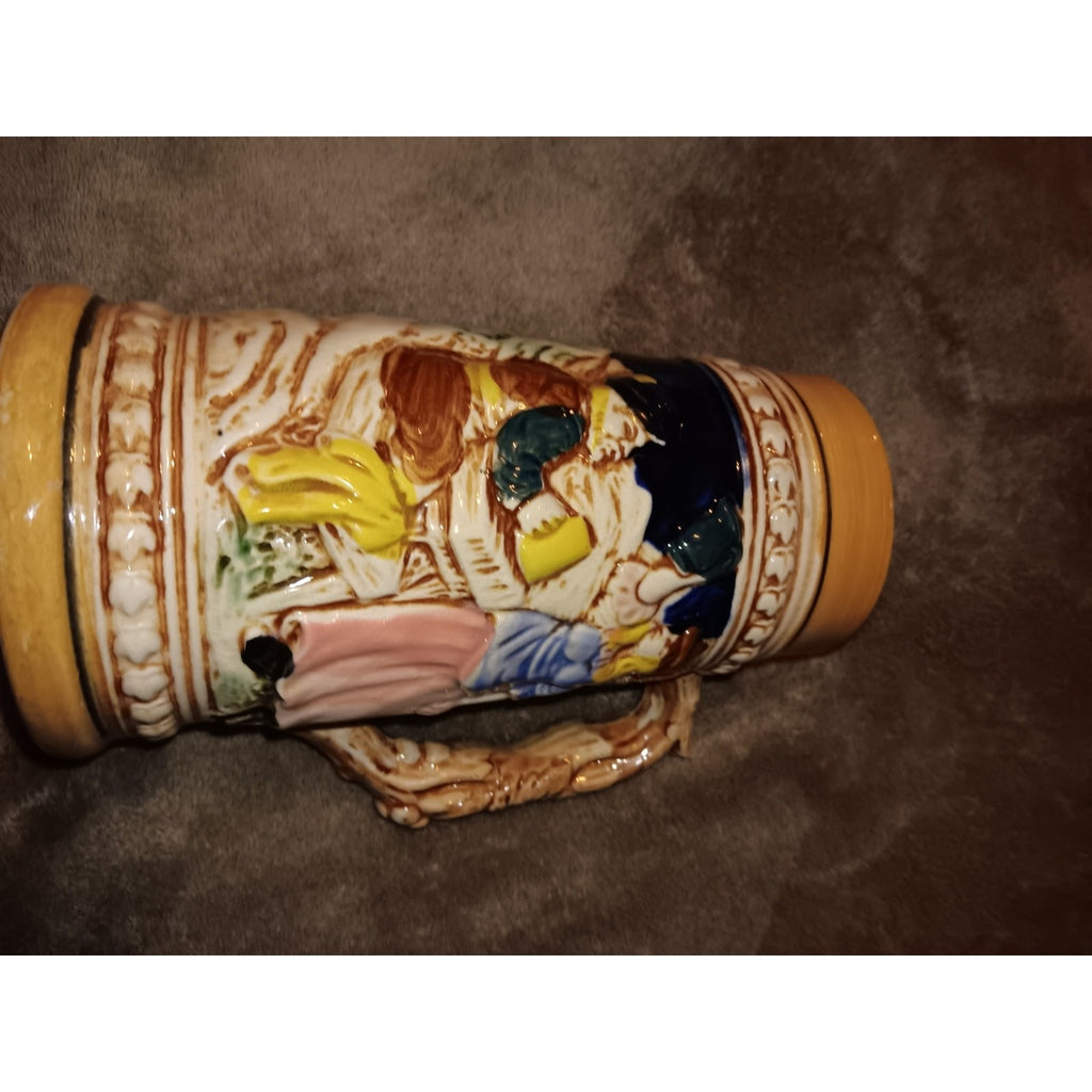 Vintage German Beer Stein Mug Excellent Condition Cool Find
