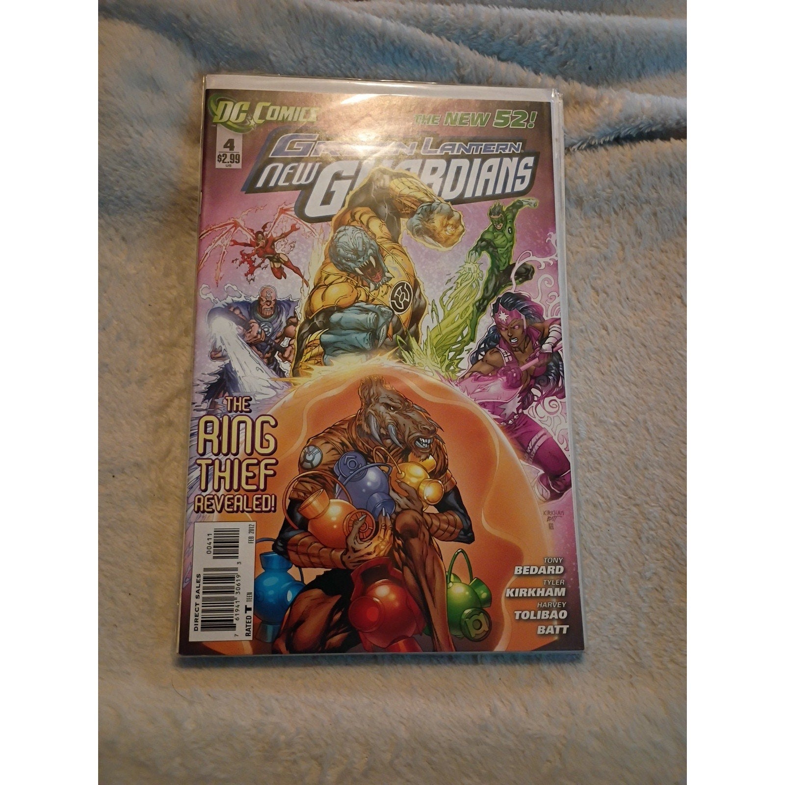 Green Lantern New Guardians New 52 DC #0-7 Comics Lot of 8 Comics VF To NM