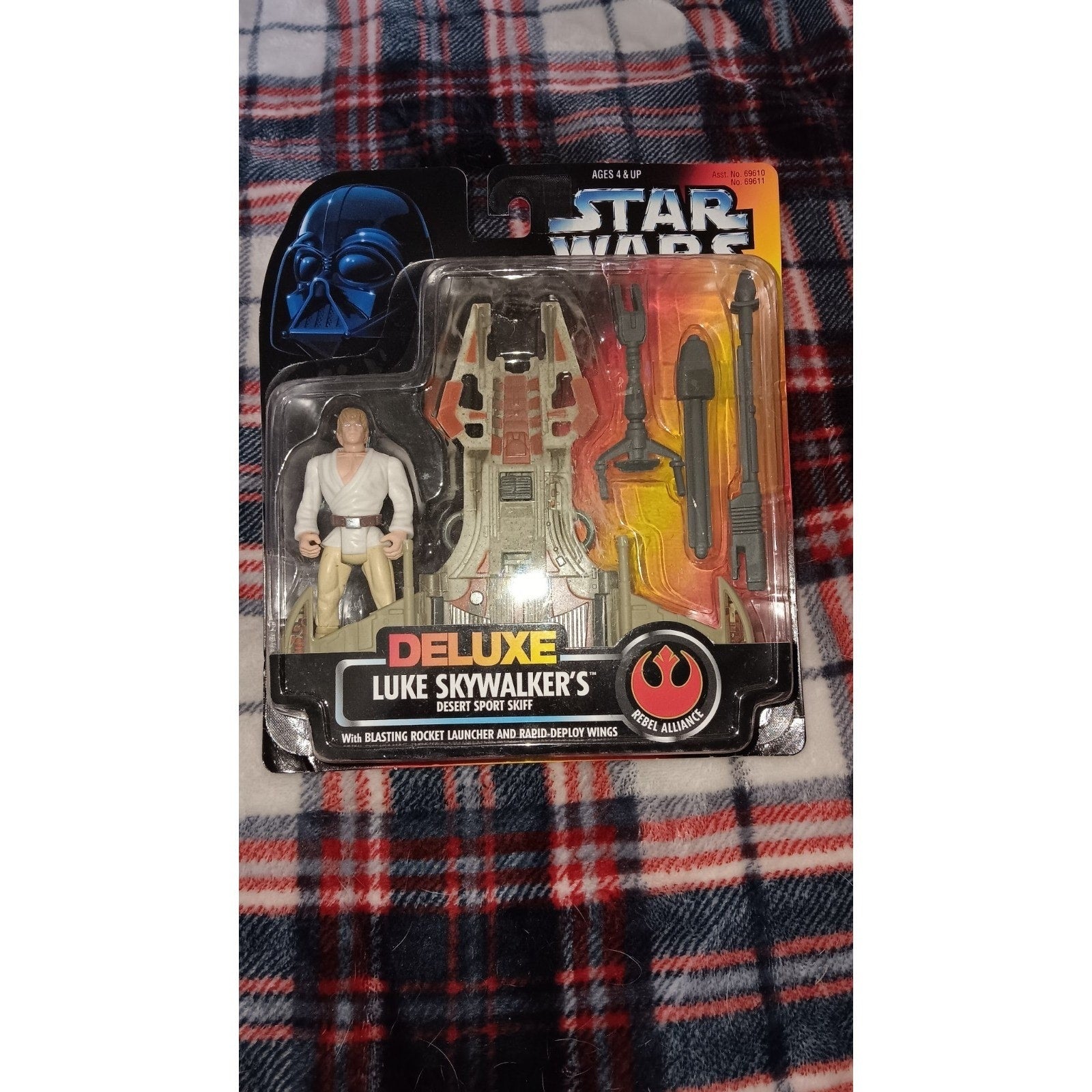 Star Wars Deluxe Luke Skywalker's Desert Sport Skiff Rebel Alliance 1996 NEW