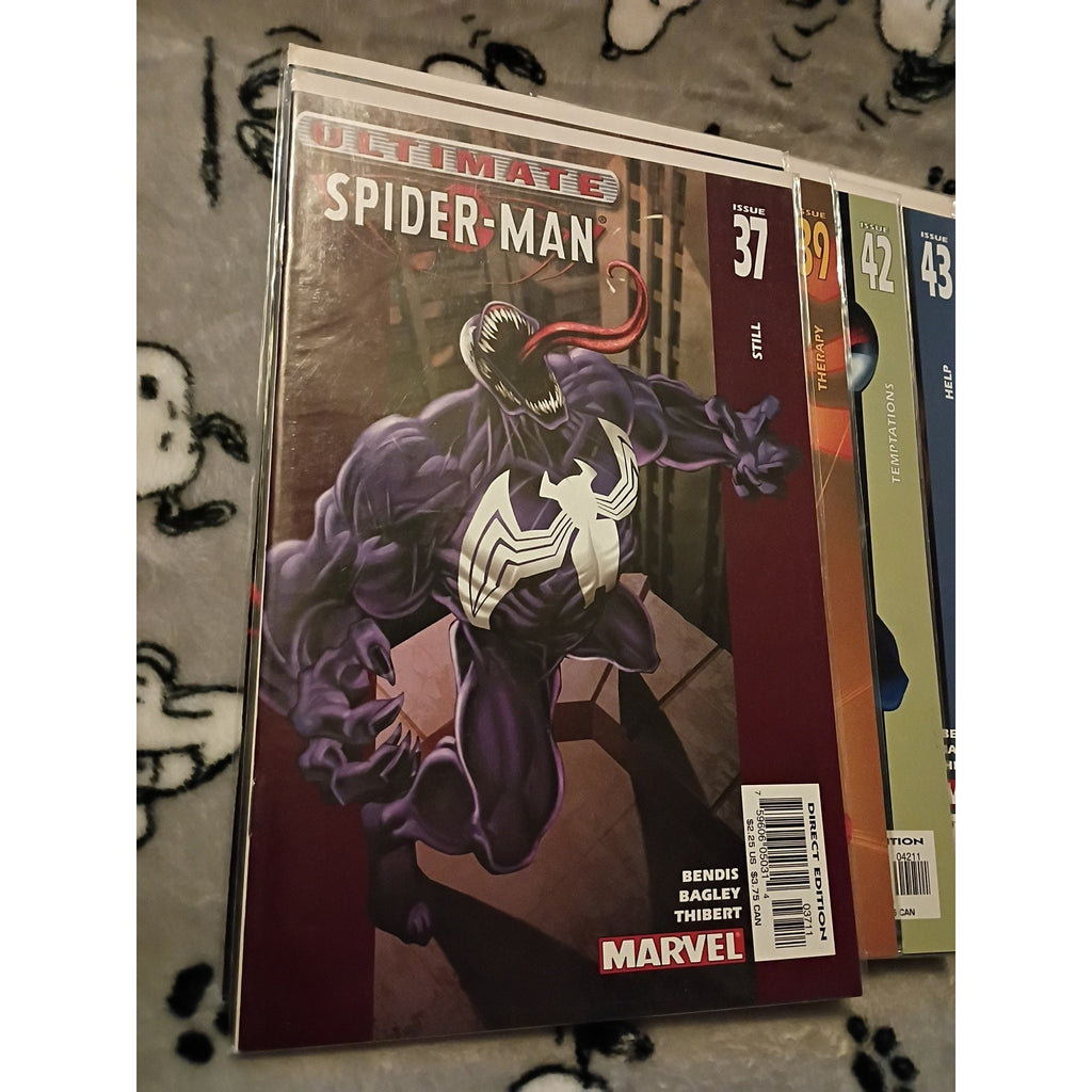 Ultimate Spider-Man #25, 37, 38, 39, 42, 43, 44, 45,48 Lot Of 9 Marvel Vf To NM